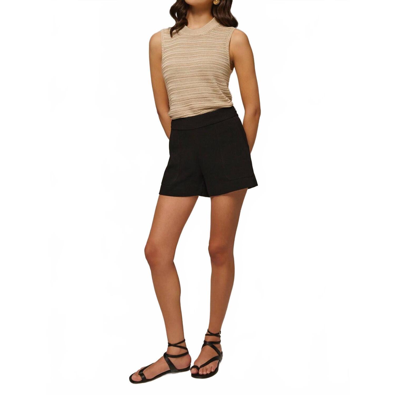 New Marie Oliver Mia Short In Black